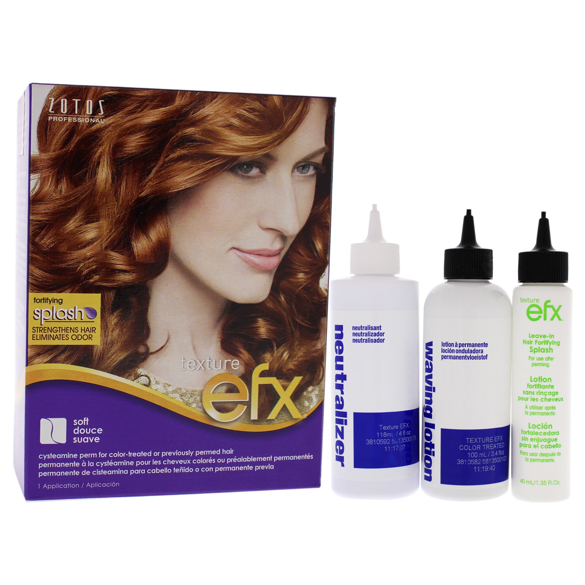 Texture EFX Color Treated Perm by Zotos for Unisex - 1 Application Treatment, See Description, alternate image number 2