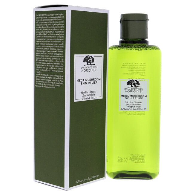 Mega-Mushroom Skin Relief Micellar Cleanser by Origins for Unisex - 6.7 oz Cleanser, See Description, alternate image number 2
