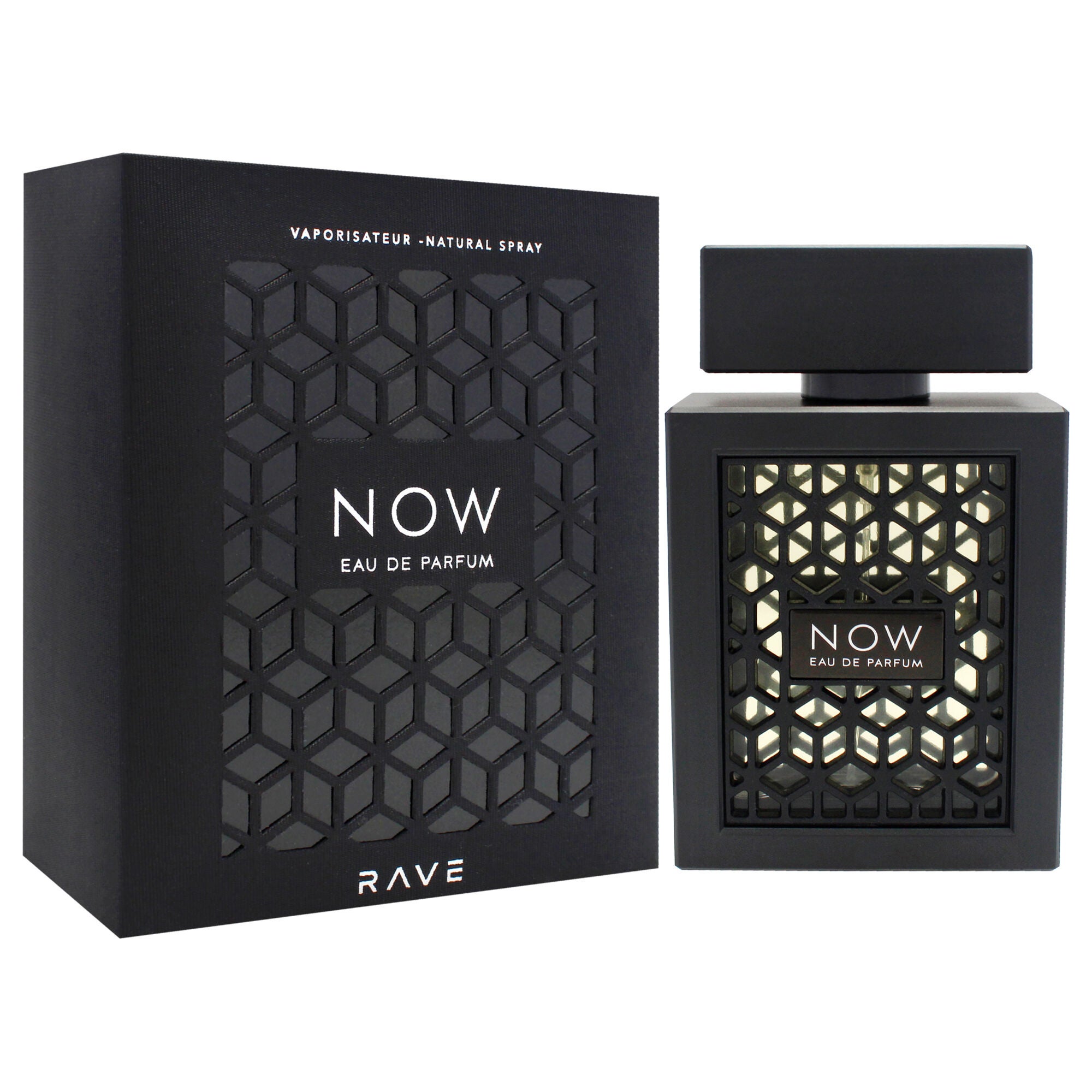 Rave Now by Lattafa for Men - 3.4 oz EDP Spray, Clear, alternate image number 2