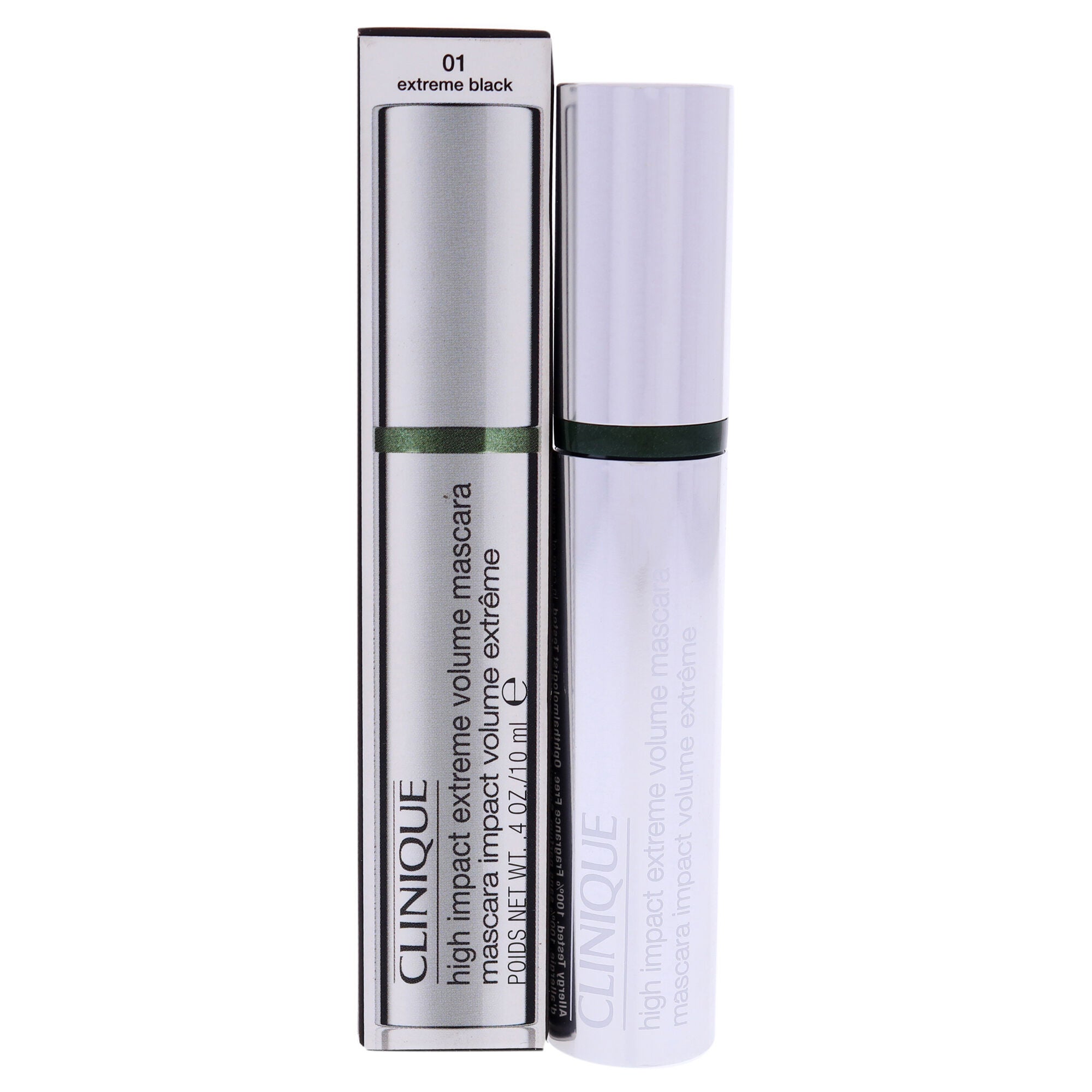 High Impact Extreme Volume Mascara - 01 Extreme Black by Clinique for Women - 0.4 oz Mascara, See Description, hi-res image number 0