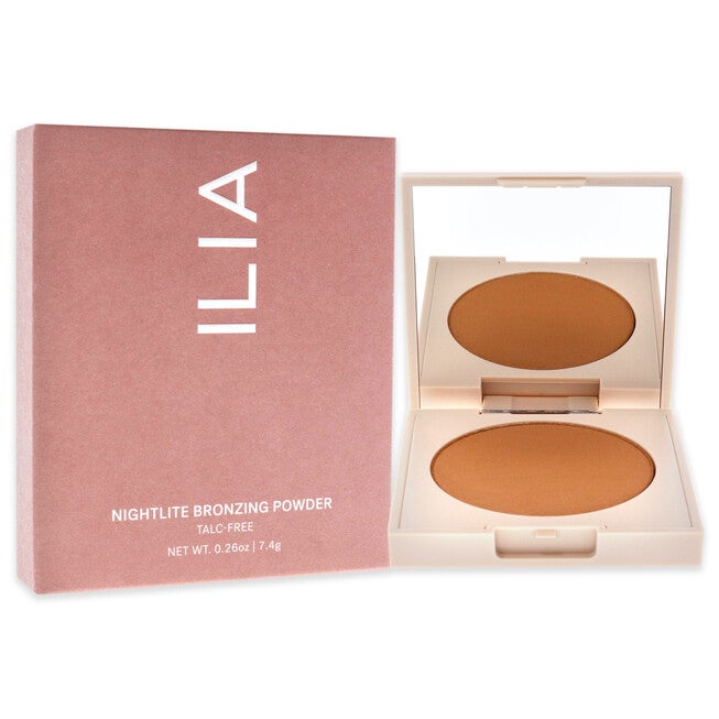 NightLite Bronzing Powder - Novelty by ILIA Beauty for Women - 0.26 oz Bronzer, NA, alternate image number null