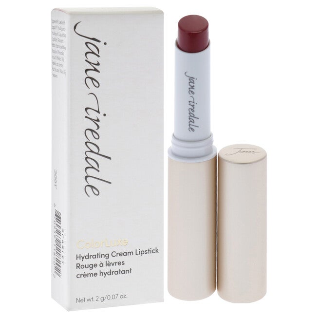 ColorLuxe Hydrating Cream Lipstick - Scarlet by Jane Iredale for Women - 0.07 oz Lipstick, NA, alternate image number null