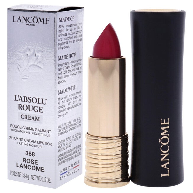 LAbsolu Rouge Hydrating Shaping Lipcolor - # 368 Rose Lancome - Cream by Lancome for Women - 0.12 oz Lipstick, , alternate image number null