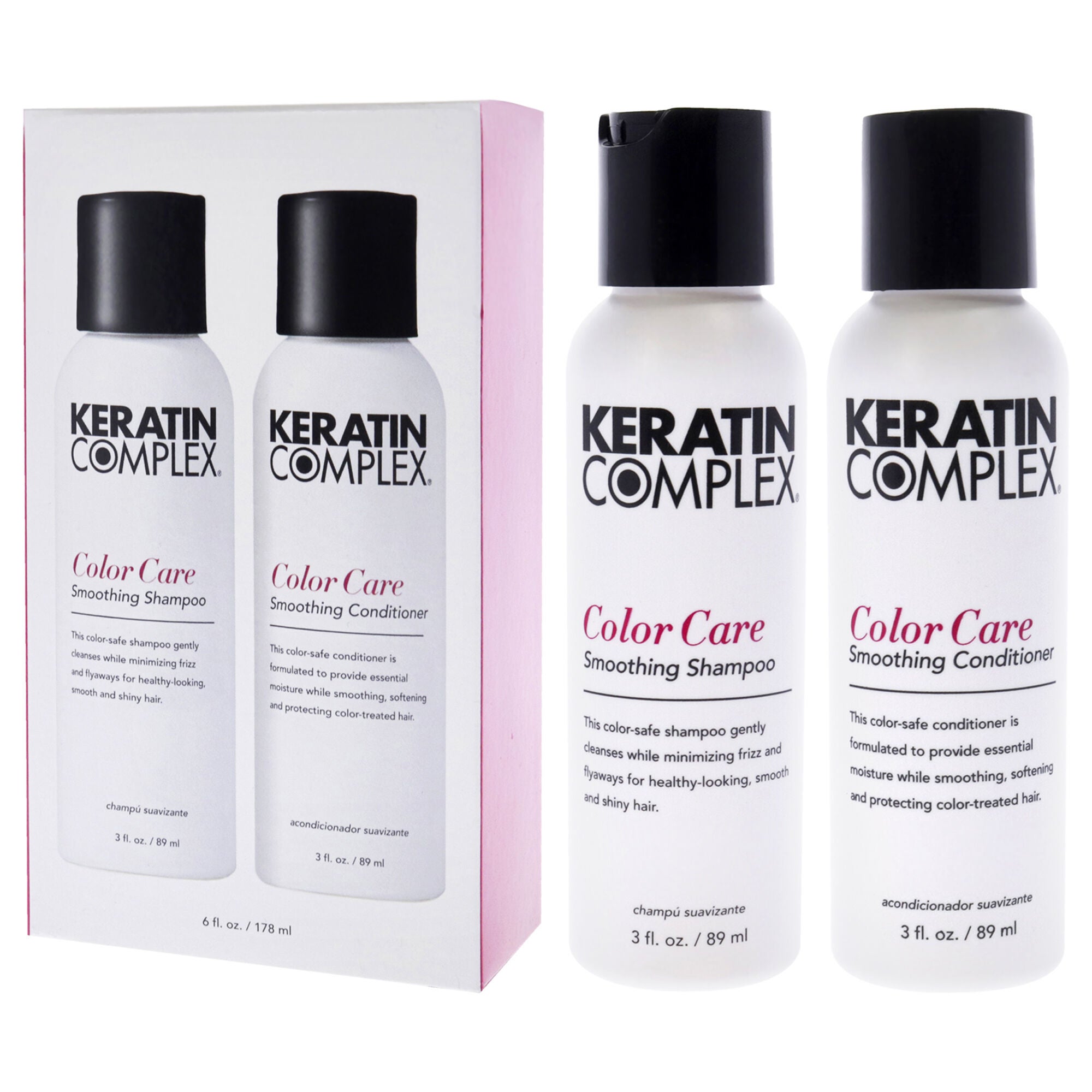 Keratin Complex Color Care Kit by Keratin Complex for Unisex - 2 x 3oz Shampoo, Conditioner, , alternate image number 7