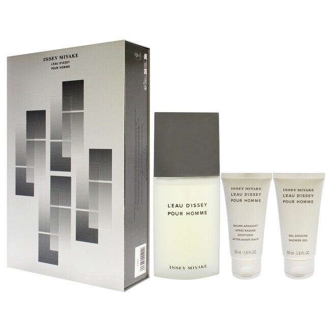Leau Dissey Pour Homme by Issey Miyake for Men - 3 Pc Gift Set 4.2oz EDT Spray, 1.6oz Shower Gel, 1.6oz After Shave, NA, alternate image number null