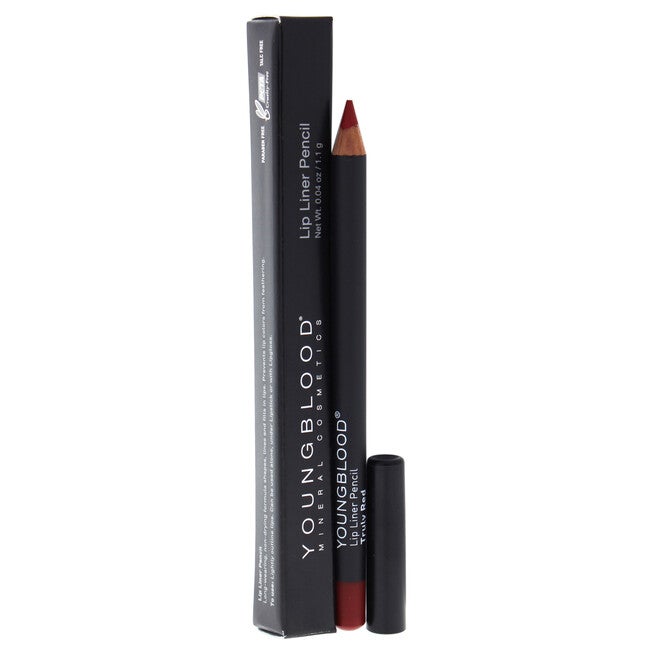 Lip Liner Pencil - Truly Red by Youngblood for Women - 0.04 oz Lip Liner, , alternate image number null