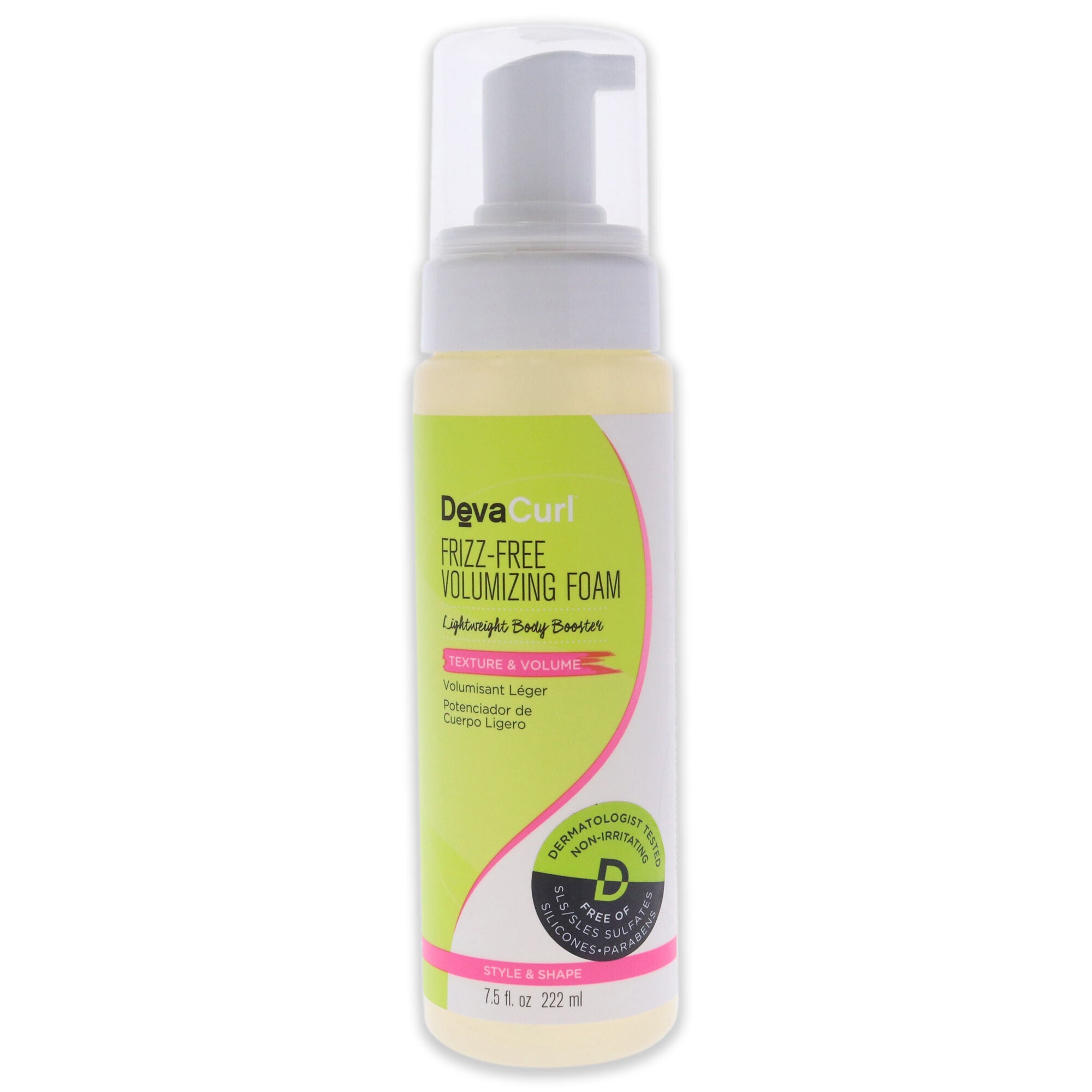 Frizz-Free Volumizing Foam by DevaCurl for Unisex - 7.5 oz Foam, See Description, hi-res image number 0