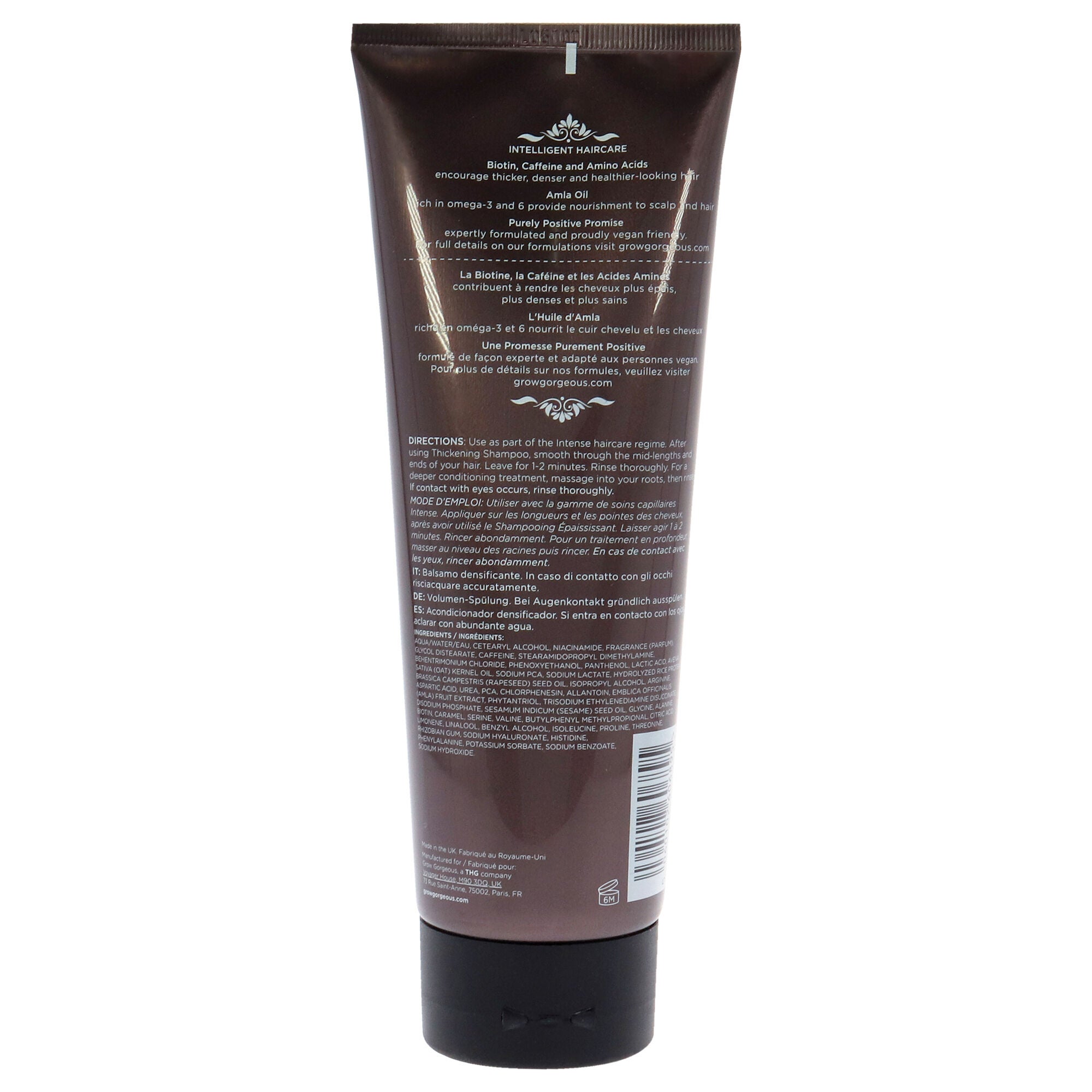 Intense Thickening Conditioner by Grow Gorgeous for Unisex - 8.4 oz Conditioner, , alternate image number 4