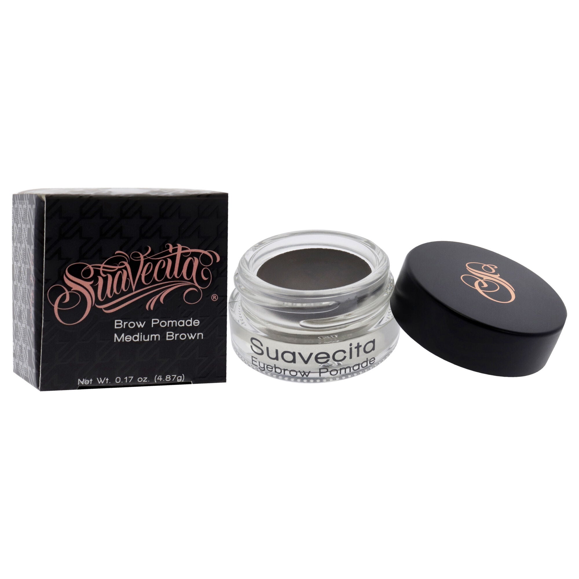 Brow Pomade - Medium Brown by Suavecito for Women - 0.17 oz Pomade, See Description, alternate image number 2
