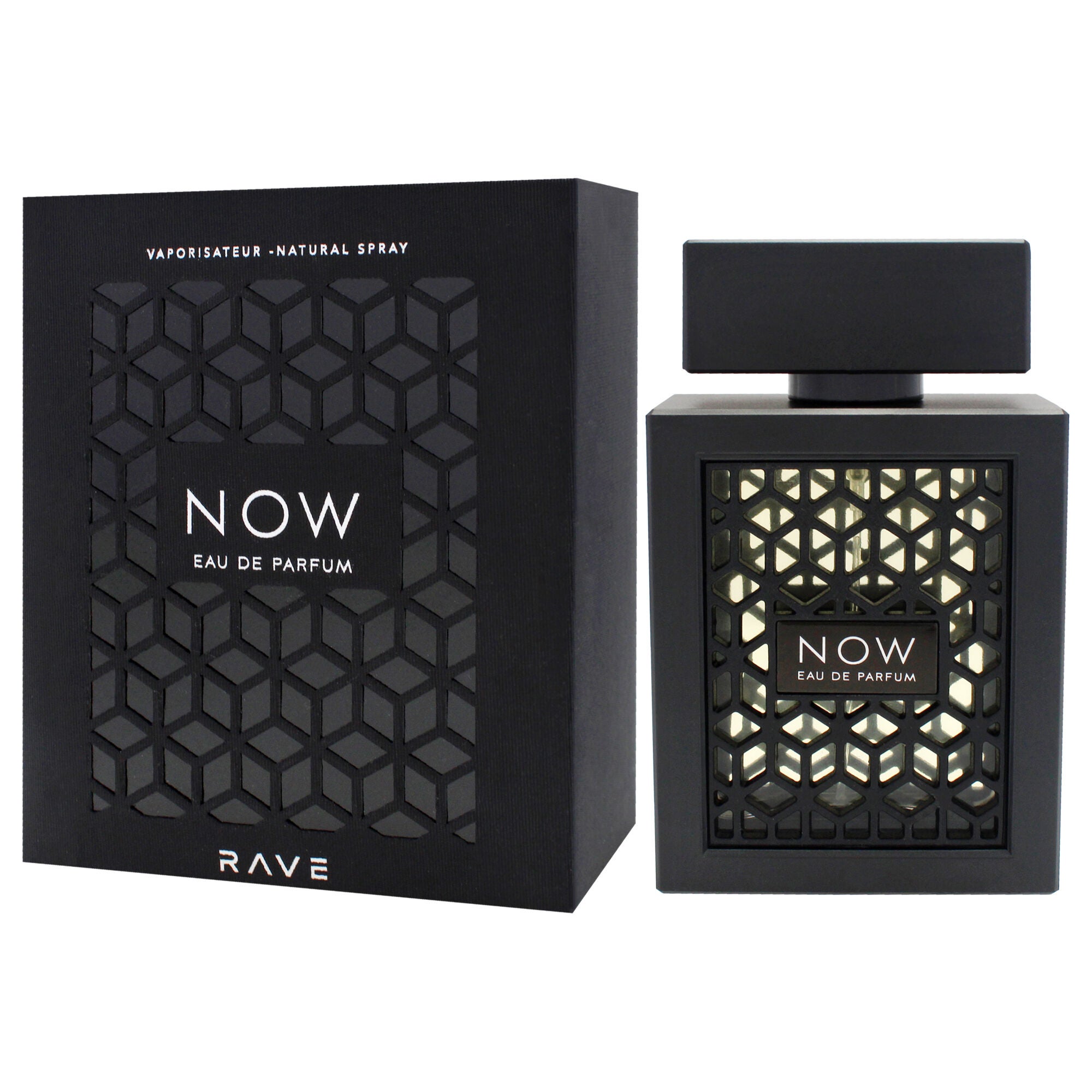 Rave Now by Lattafa for Men - 3.4 oz EDP Spray, Clear, alternate image number 3