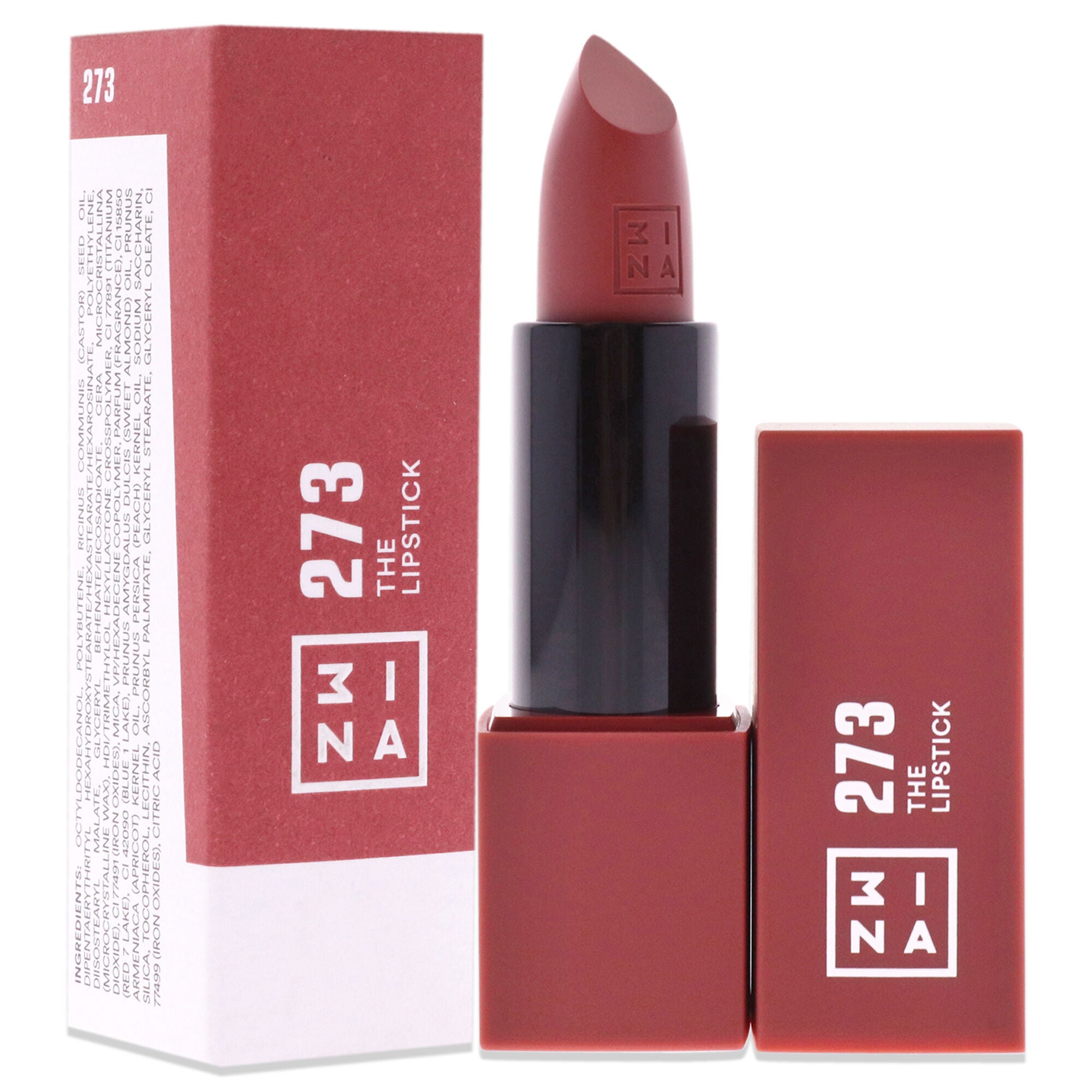 The Lipstick - 273 Shiny Pink Caramel by 3INA for Women - 0.11 oz Lipstick, See Description, alternate image number 2