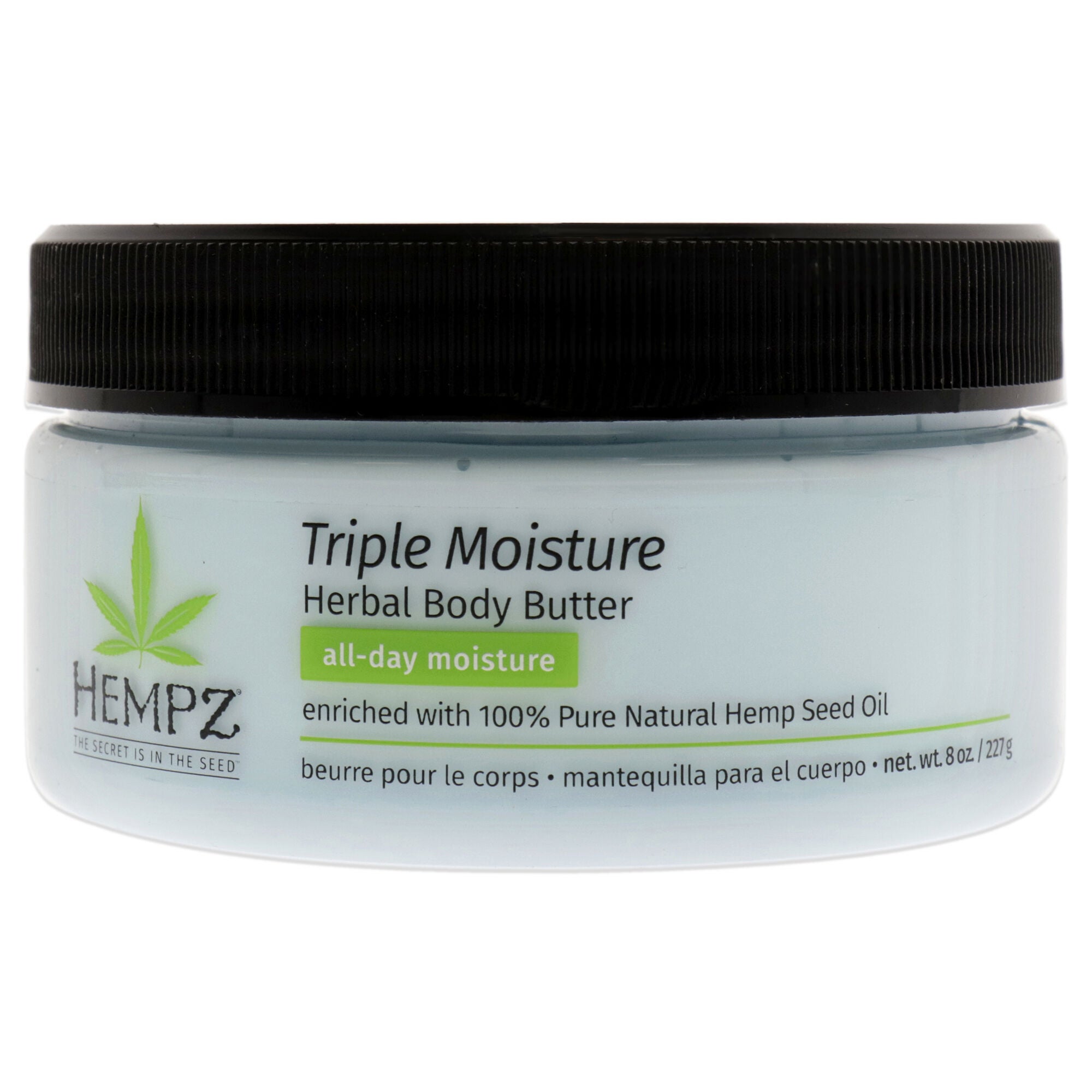 Triple Moisture Herbal Body Butter by Hempz for Unisex - 8 oz Body Butter, See Description, hi-res image number 0
