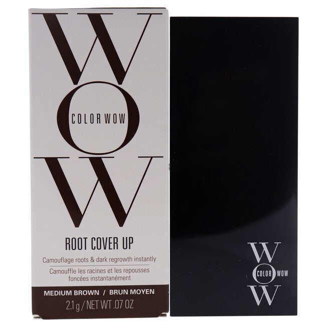 Root Cover Up - Medium Brown by Color Wow for Women - 0.07 oz Hair Color, NA, hi-res image number null