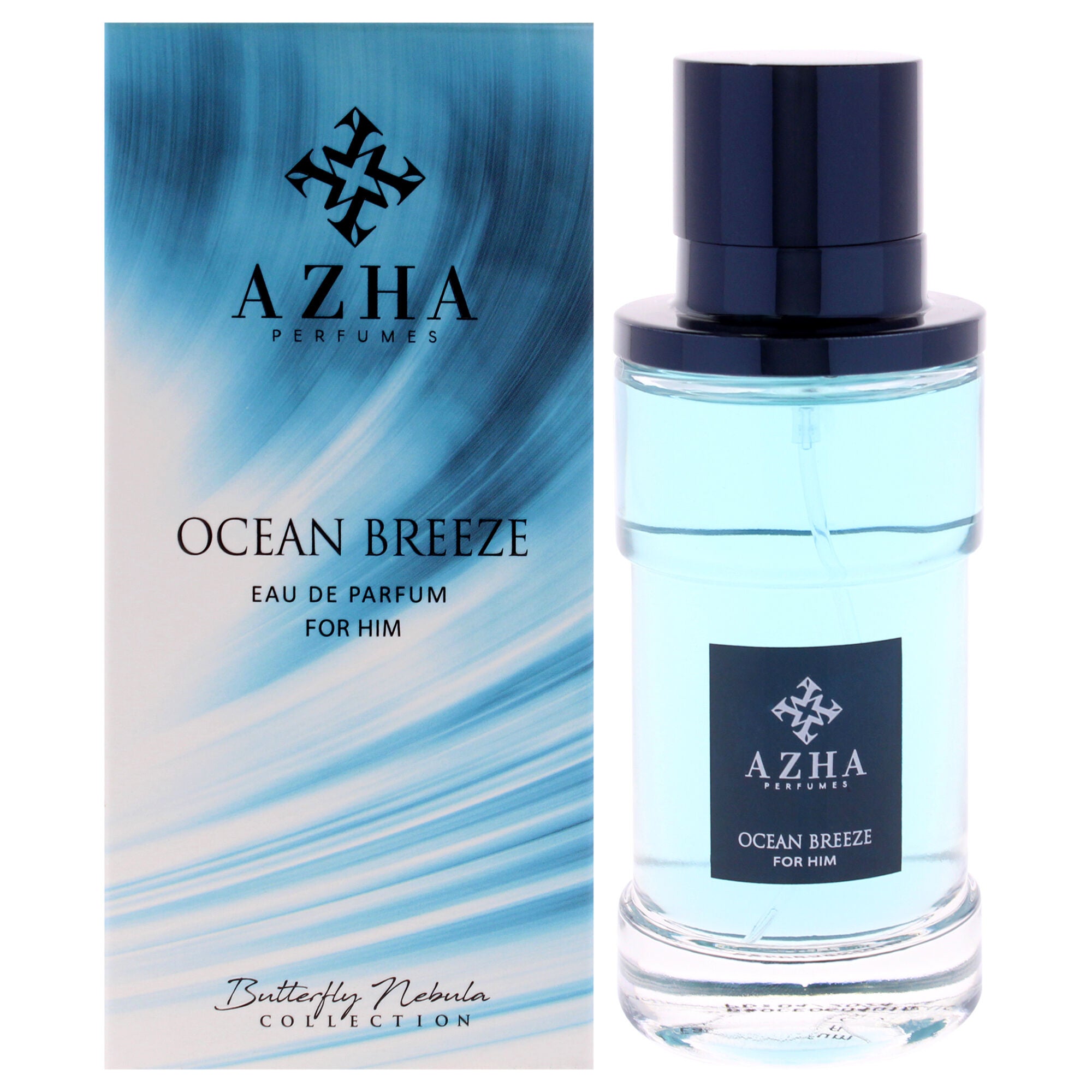 Butterfly Nebula Collection - Ocean Breeze by Azha for Men - 3.3 oz EDP Spray, See Description, hi-res image number 0