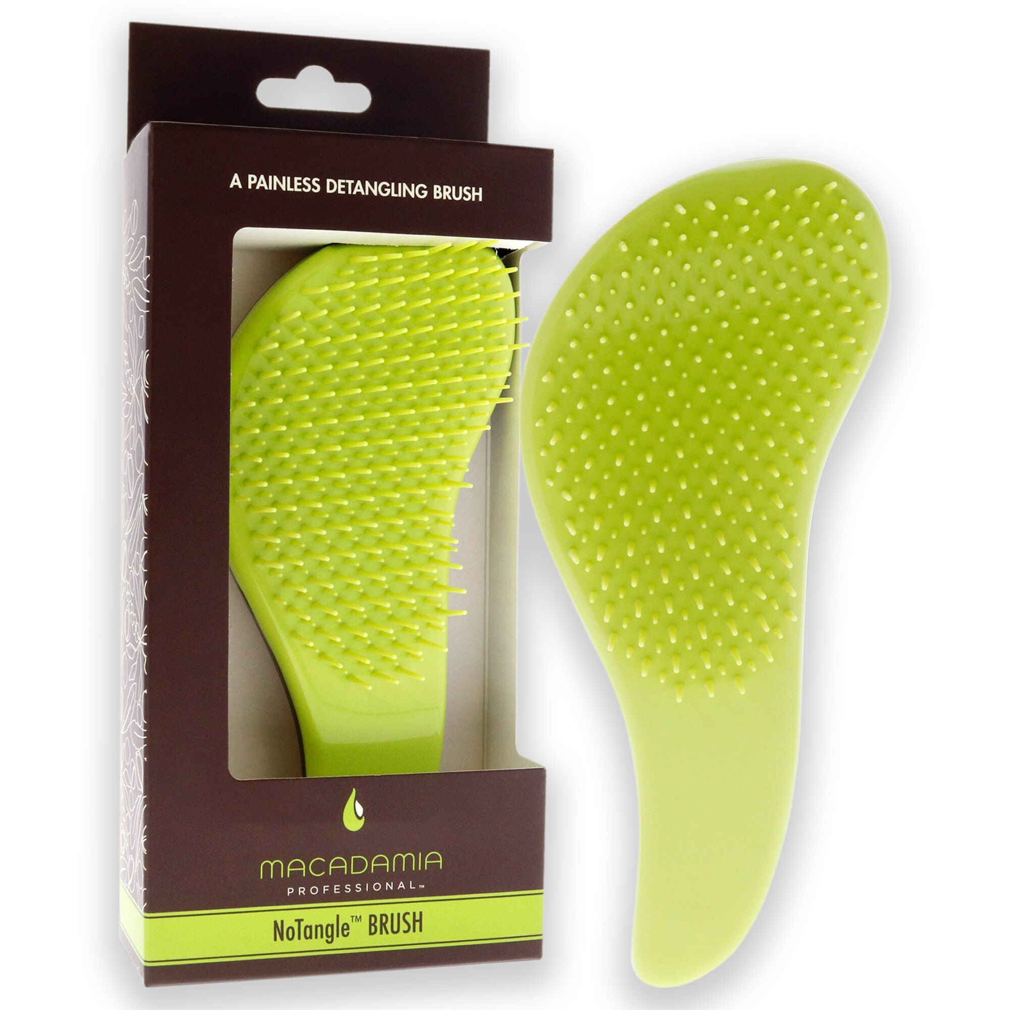 No Tangle Brush by Macadamia Oil for Unisex - 1 Pc Brush, See Description, alternate image number 1