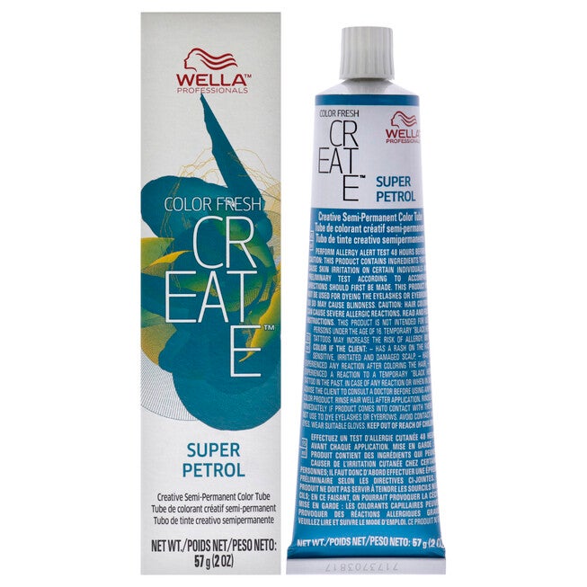 Color Fresh Create Semi-Permanent Color - Super Petrol by Wella for Unisex - 2 oz Hair Color, NA, hi-res image number null