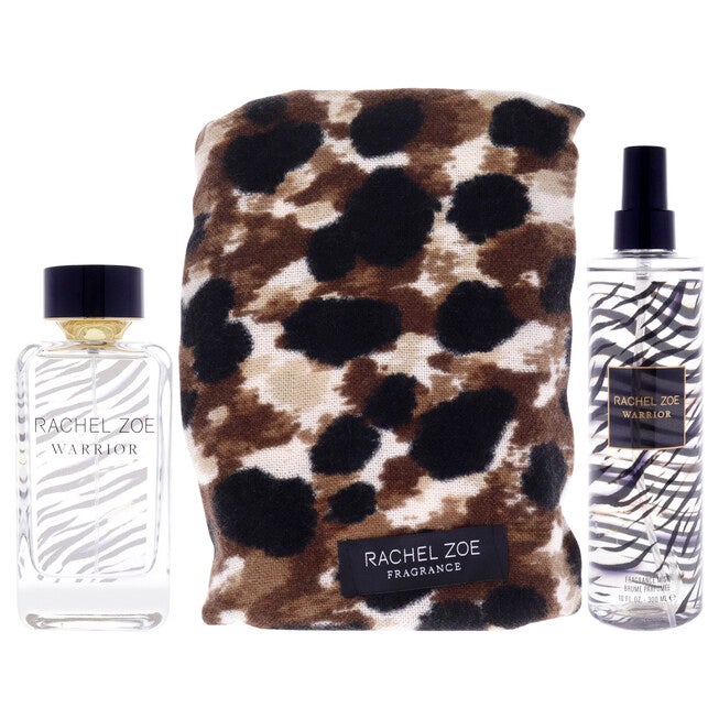 Warrior by Rachel Zoe for Women - 3 Pc Gift Set 3.4oz EDP Spray, 10oz Body Mist, Scarf, NA, alternate image number null