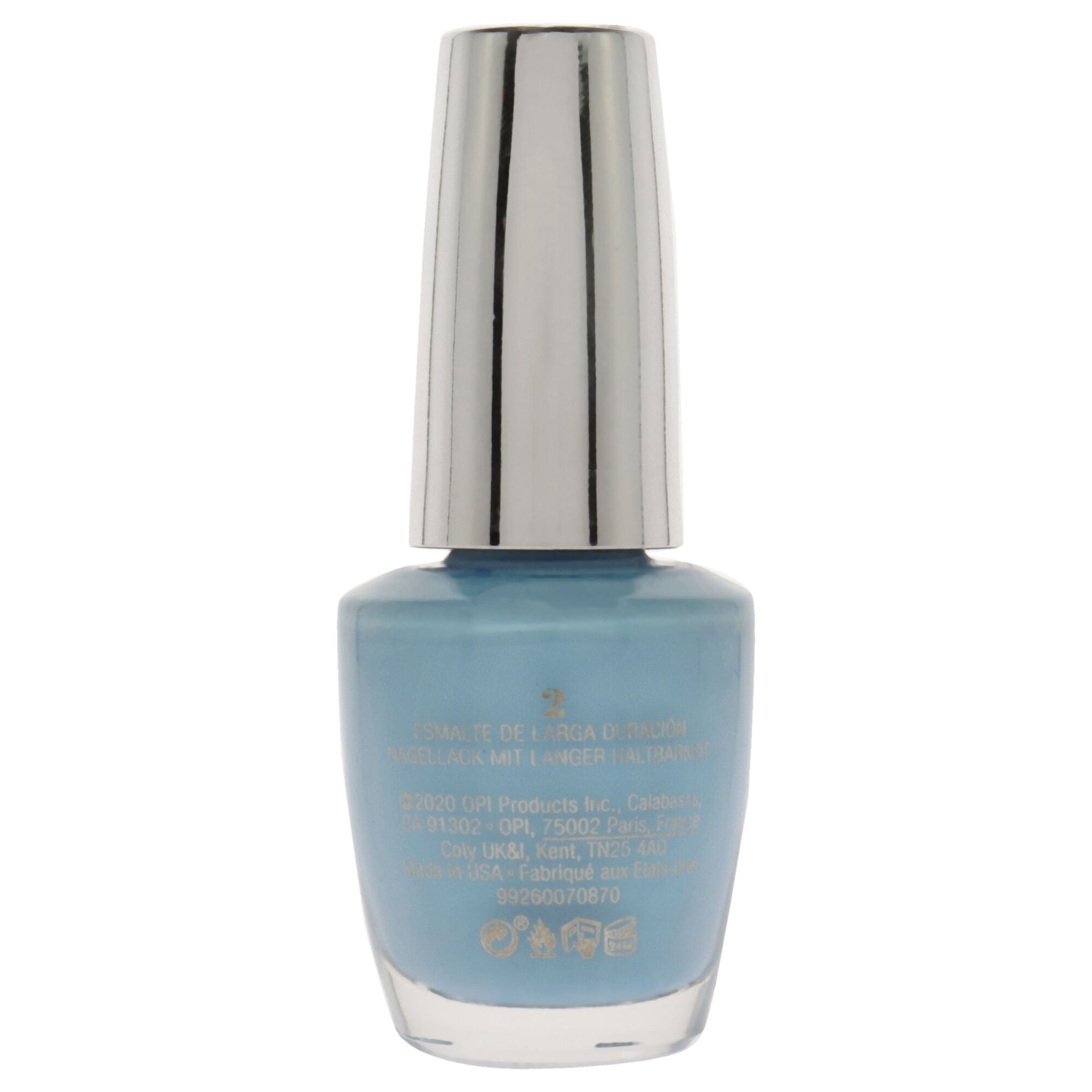 Infinite Shine 2 Lacquer - IS L18 To Infinity & Blue-Yond by OPI for Women - 0.5 oz Nail Polish, See Description, alternate image number 4