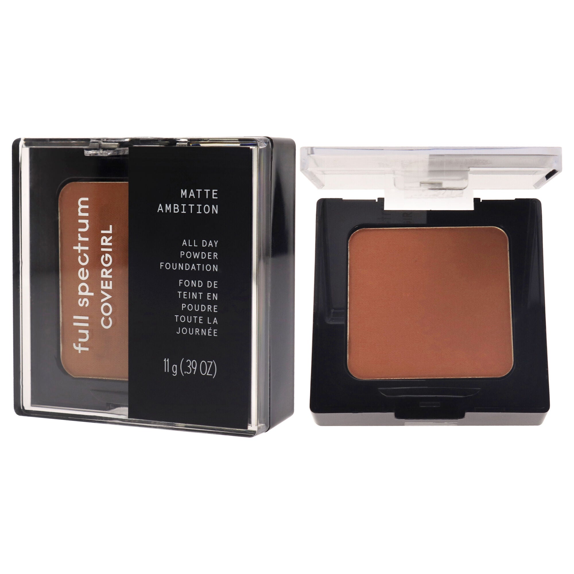 Matte Ambition All Day Powder Foundation - Deep Natural 2 by CoverGirl for Women - 0.39 oz Powder, See Description, alternate image number 3