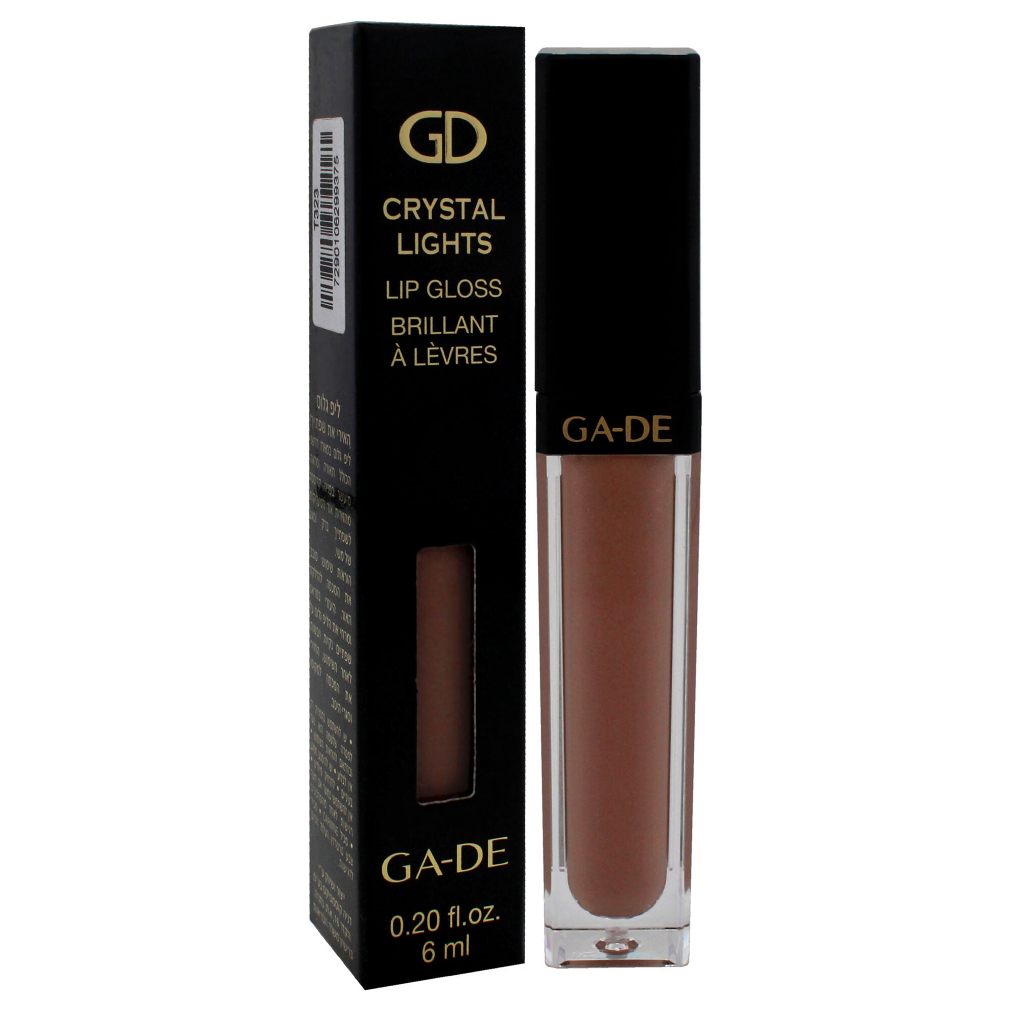 Crystal Lights Lip Gloss - 527 Sand Opal by GA-DE for Women - 0.2 oz Lip Gloss, See Description, alternate image number 2