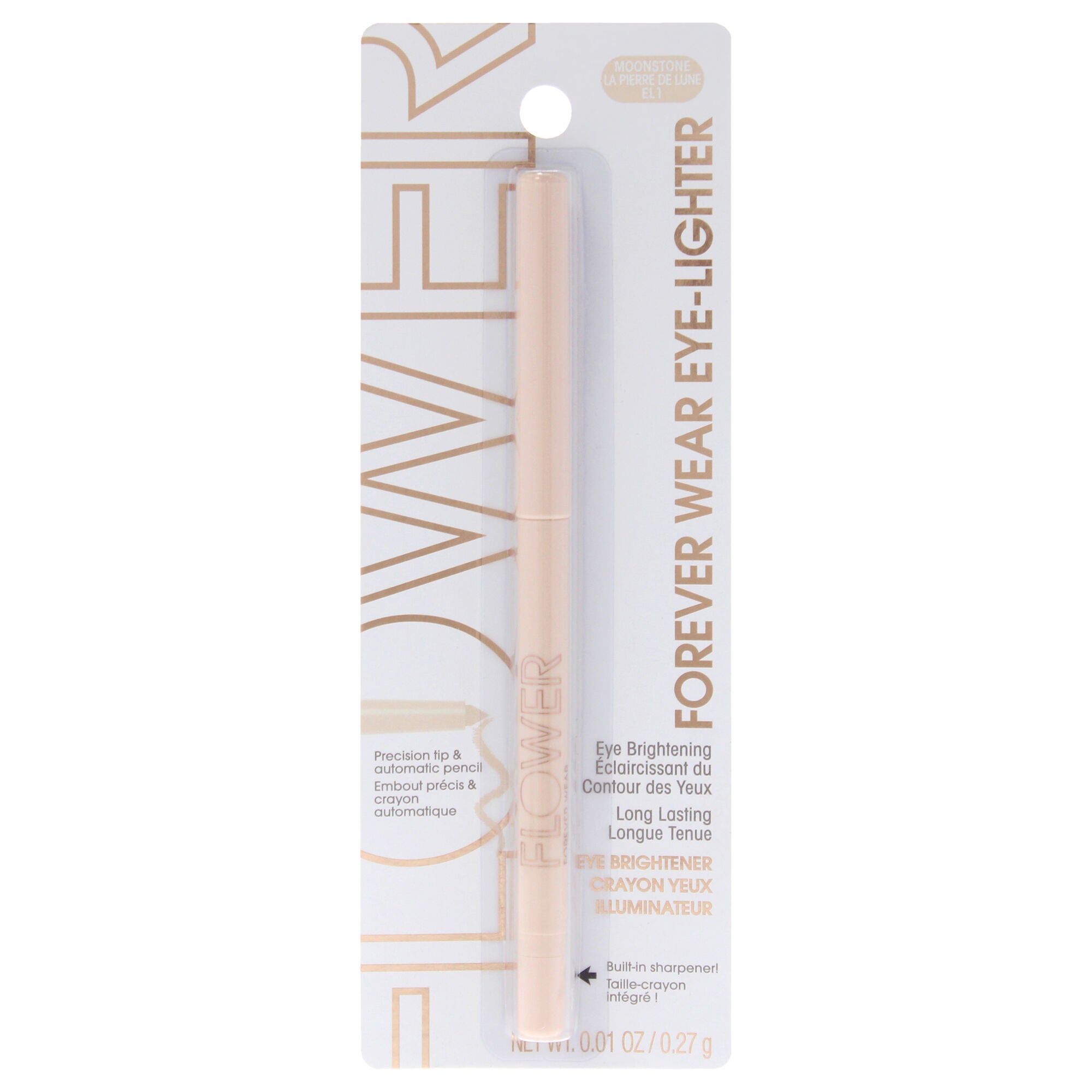 Forever Wear Eye-Lighter - EL1 Moonstone by Flower Beauty for Women - 0.01 oz Eyeliner, See Description, hi-res image number 0