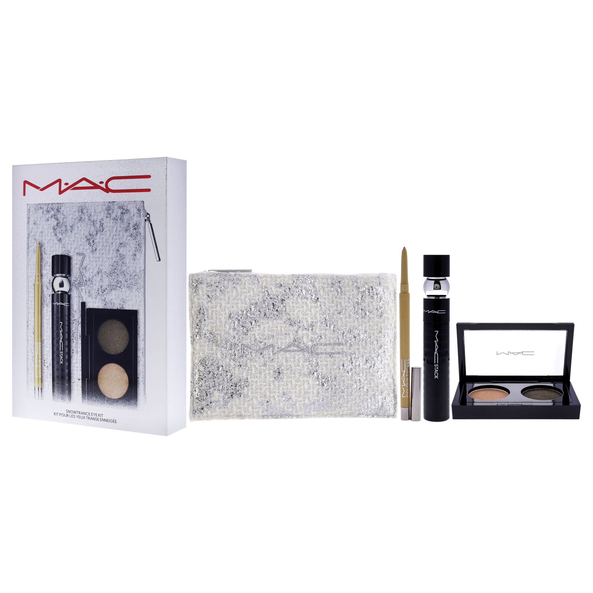 Snowtrance Eye Kit by MAC for Women - 4 Pc Gift Set, See Description, alternate image number 3