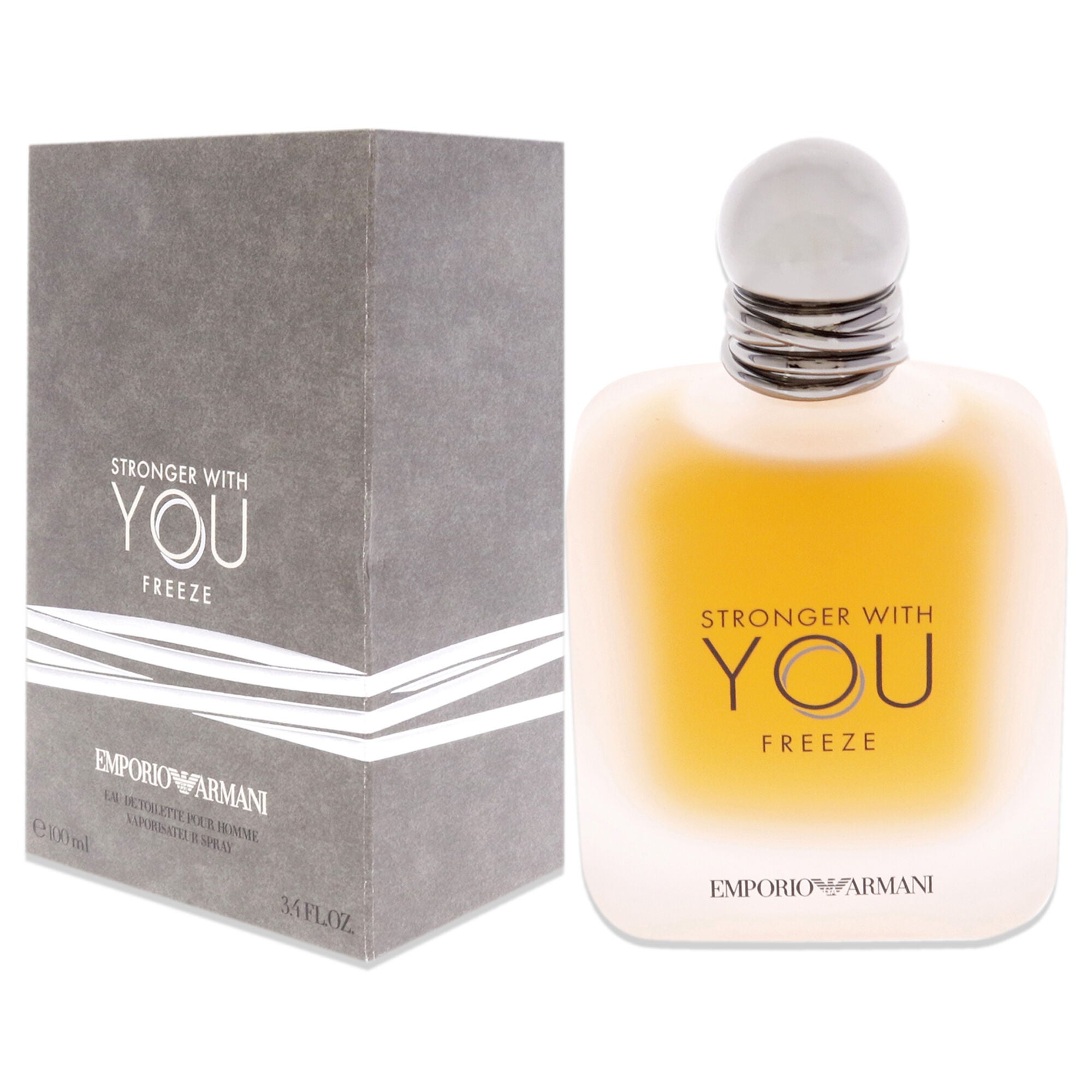 Emporio Armani Stronger With You Freeze by Giorgio Armani for Men - 3.4 oz EDT Spray, , alternate image number 7