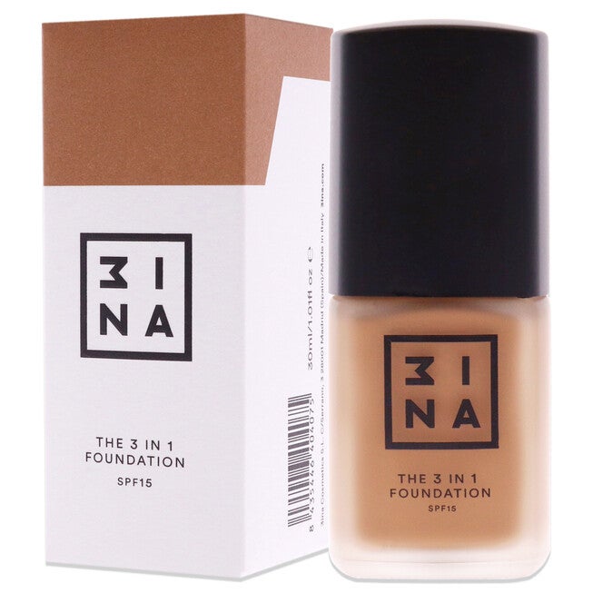 The 3-In-1 Foundation SPF 15 - 215 by 3INA for Women - 1.01 oz Foundation, , alternate image number null