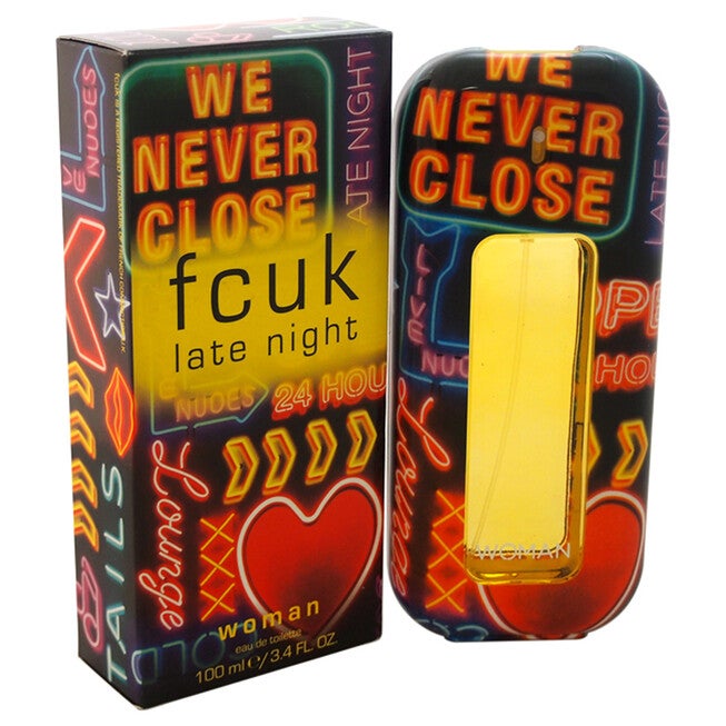 Fcuk Late Night by French Connection UK for Women - 3.4 oz EDT Spray, , alternate image number null