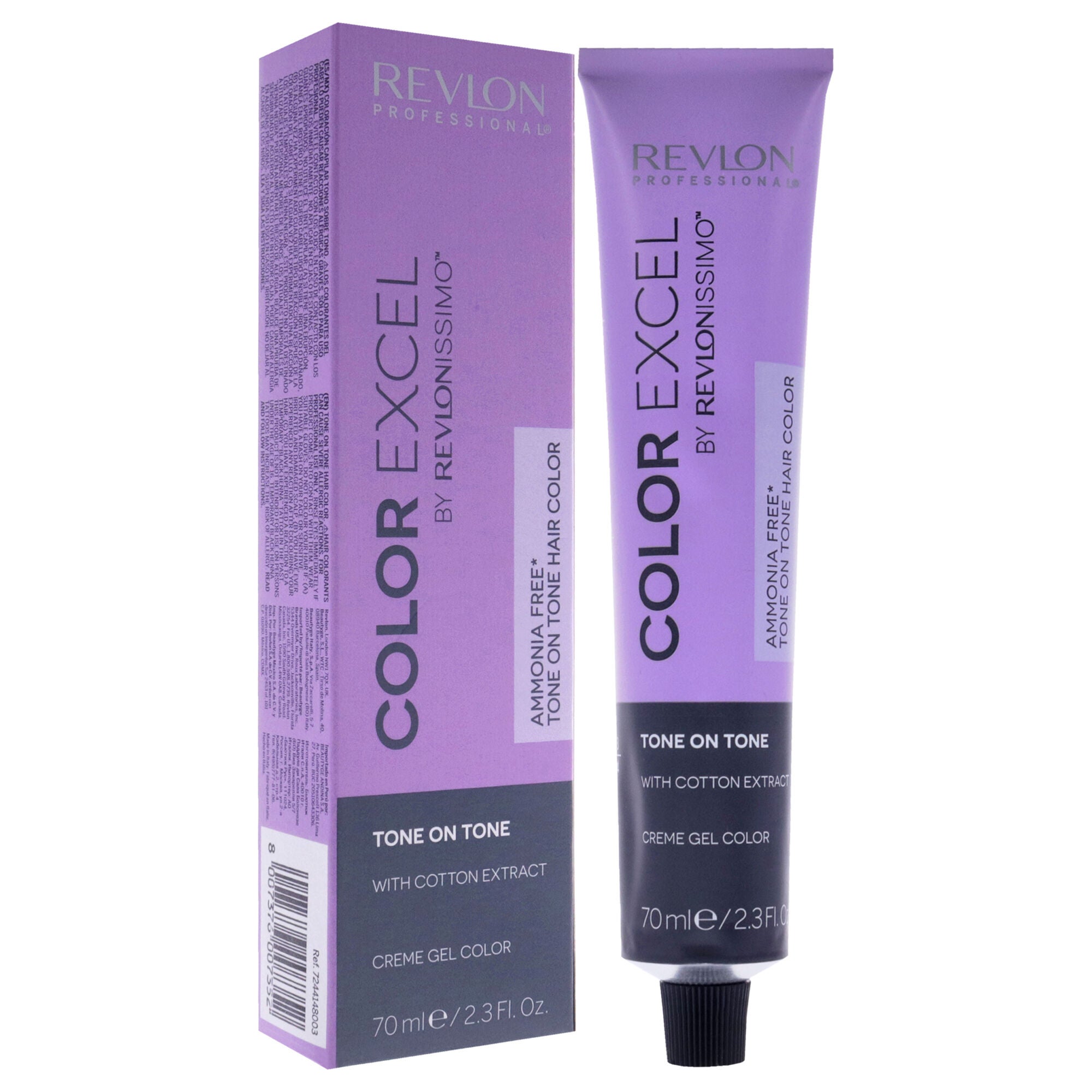 Revlonissimo Color Excel - 3 Dark Brown by Revlon for Unisex - 2.3 oz Hair Color, , alternate image number 6