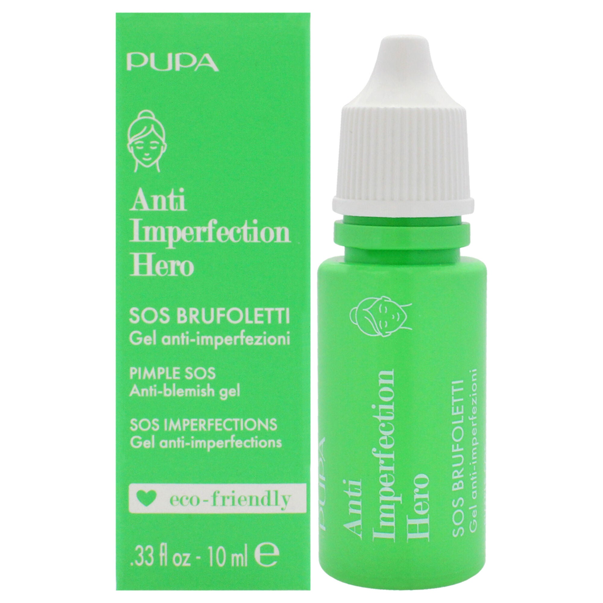 Anti Imperfection Hero Pimple Sos by Pupa Milano for Women - 0.33 oz Gel, See Description, hi-res image number 0