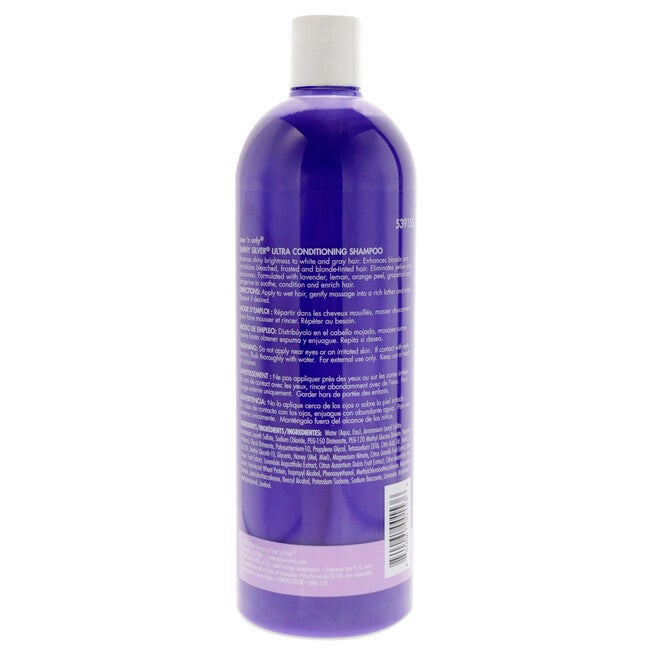 Shiny Silver Ultra Conditioning Shampoo by One n Only for Unisex - 33.8 oz Shampoo, , alternate image number null