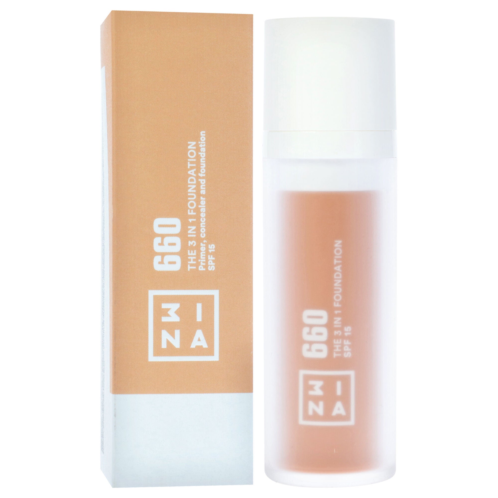 The 3-In-1 Foundation SPF 15 - 660 by 3INA for Women - 1.01 oz Foundation, See Description, alternate image number 1