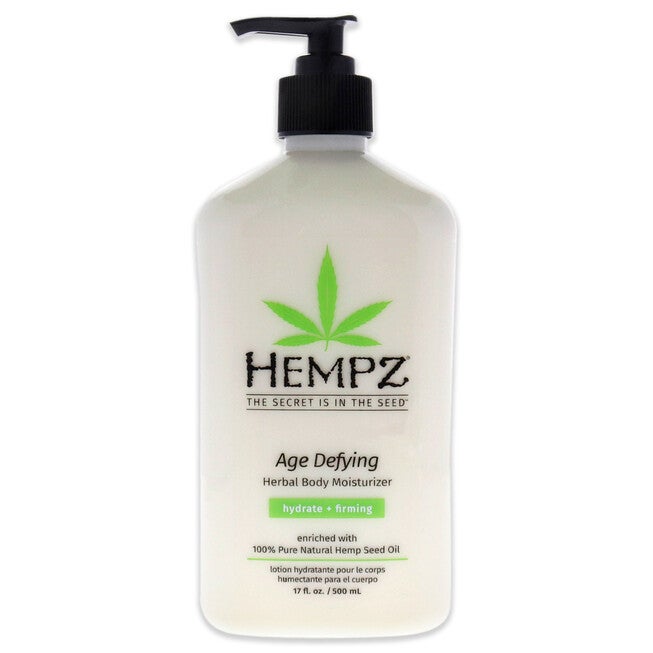 Age-Defying Herbal Body Moisturizer by Hempz for Unisex - 17 oz Moisturizer, , alternate image number null