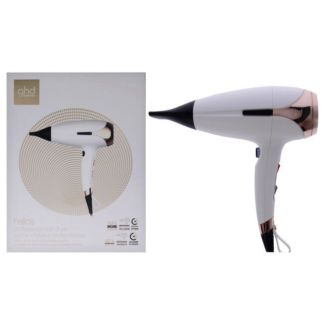 Helios 1875W Advanced Professional Hair Dryer - White by GHD for Women - 1 Pc Hair Dryer, , alternate image number 5