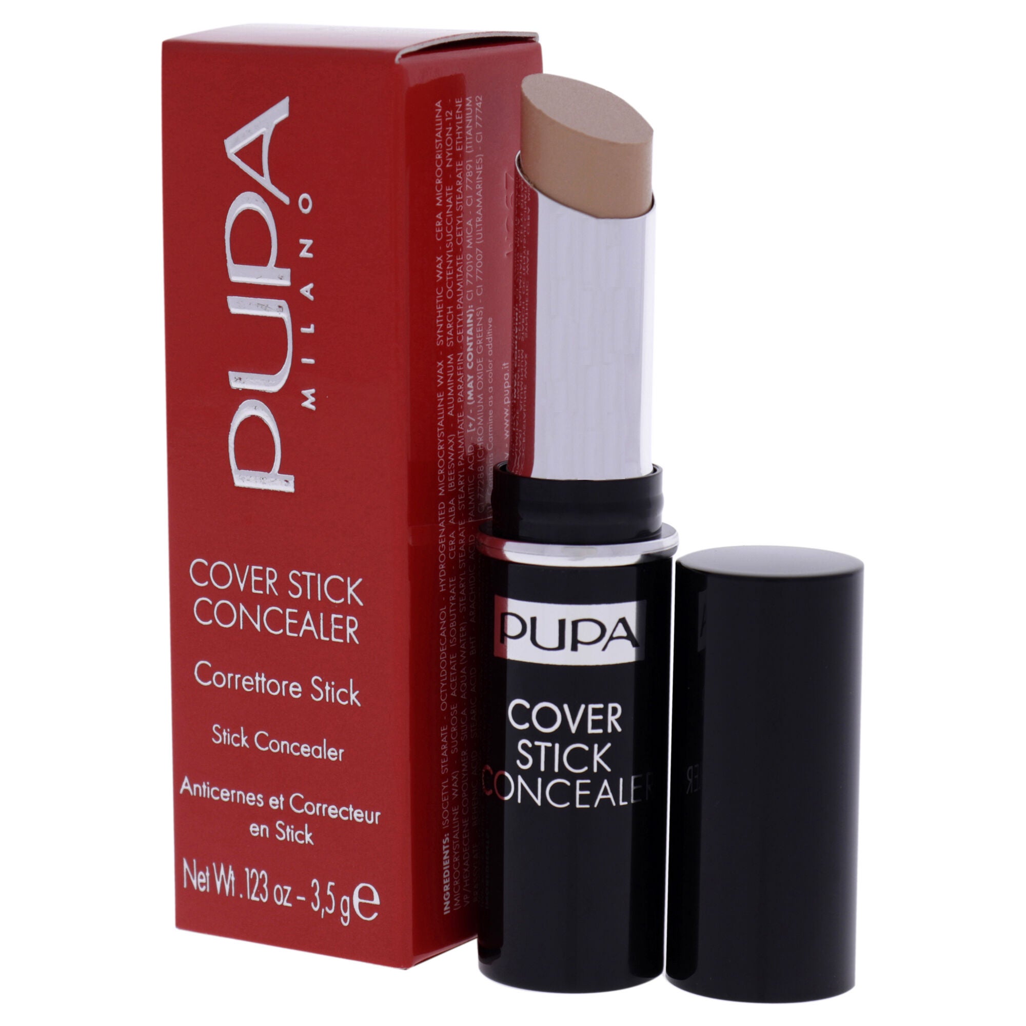 Cover Stick Concealer - 003 Dark Beige by Pupa Milano for Women - 0.123 oz Concealer, See Description, alternate image number 2