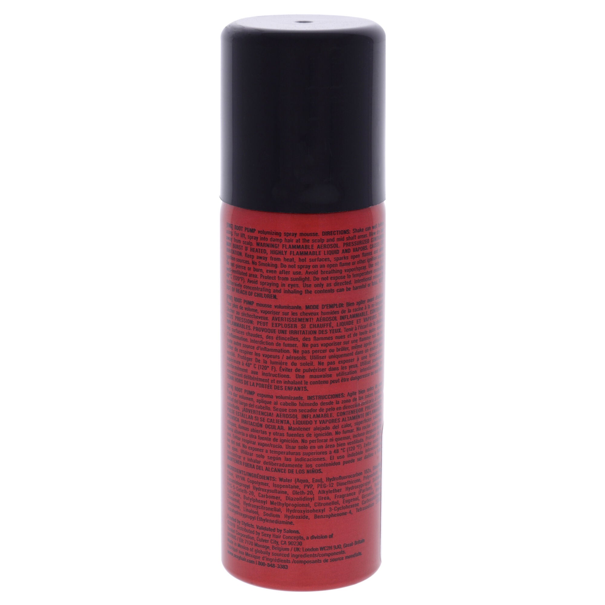 Big Sexy Root Pump Spray Mousse by Sexy Hair for Unisex - 1.6 oz Spray, , alternate image number 4
