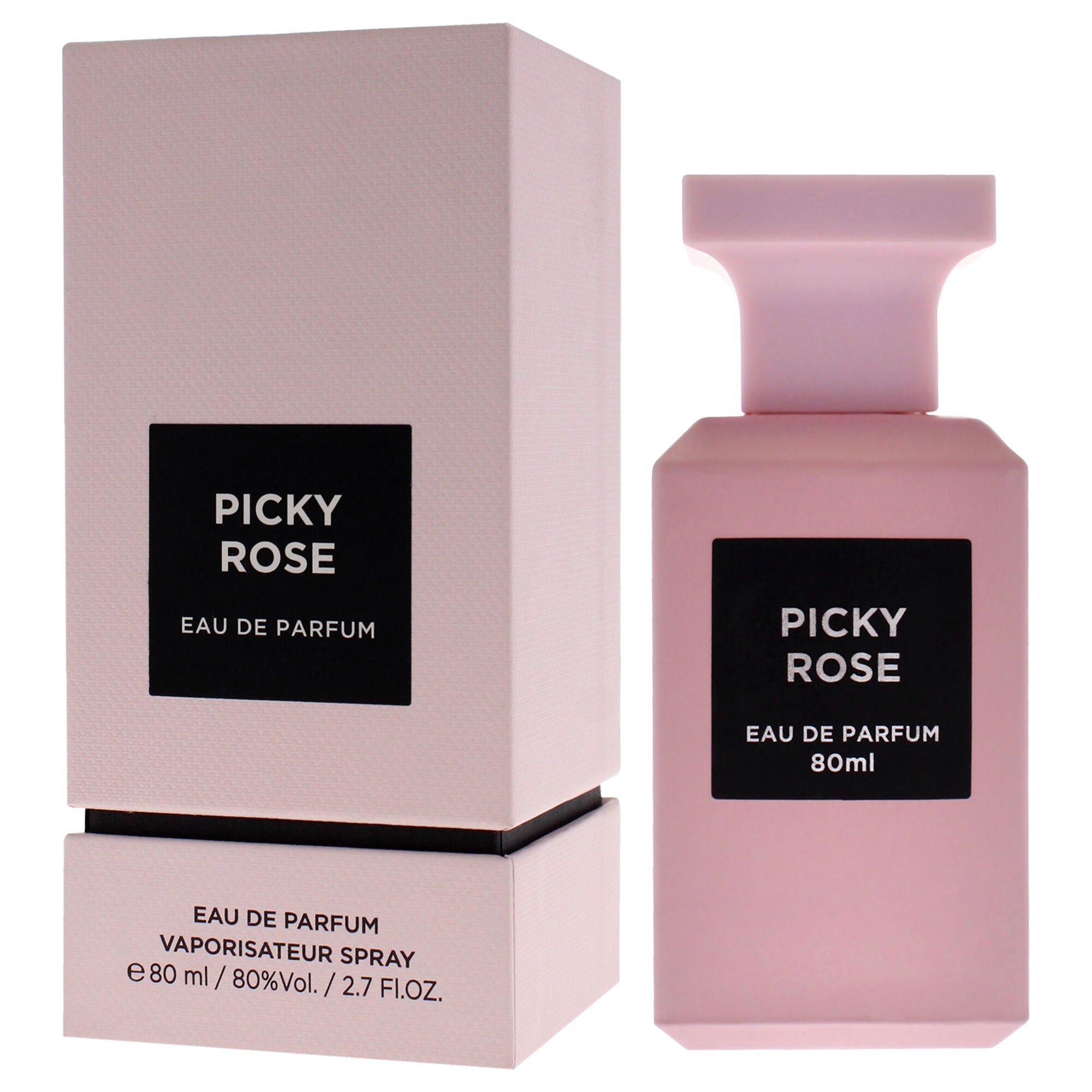 Picky Rose by Fragrance World for Women - 2.7 oz EDP Spray, Clear, alternate image number 3