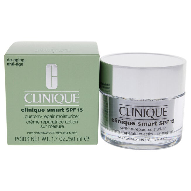 Clinique Smart Custom-Repair Moisturizer SPF 15 - Dry Combination by Clinique for Women - 1.7 oz Moisturizer, NA, hi-res image number null