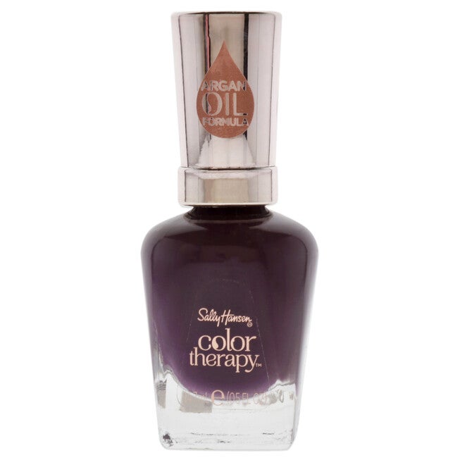 Color Therapy Nail Polish - 400 Exotic Acai by Sally Hansen for Women - 0.5 oz Nail Polish, NA, hi-res image number null