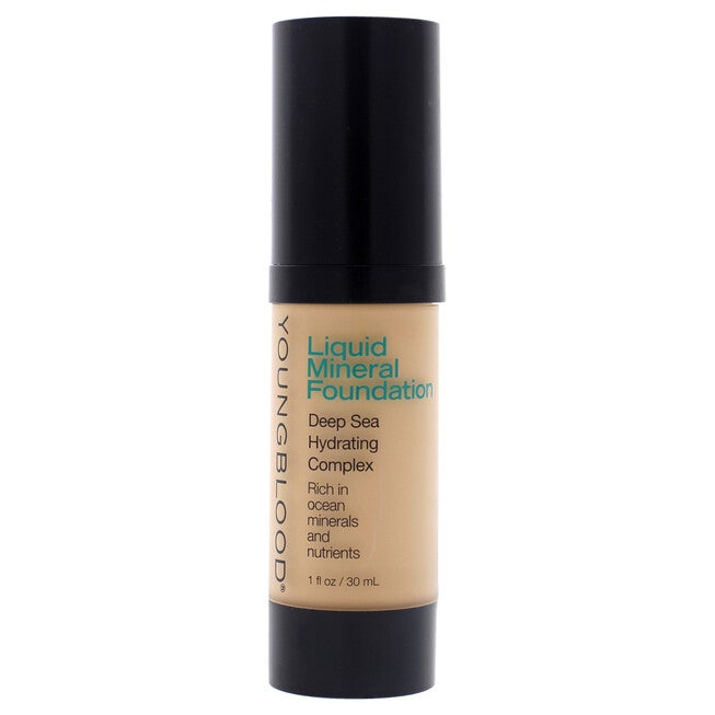 Liquid Mineral Foundation - Shell by Youngblood for Women - 1 oz Foundation, NA, alternate image number null