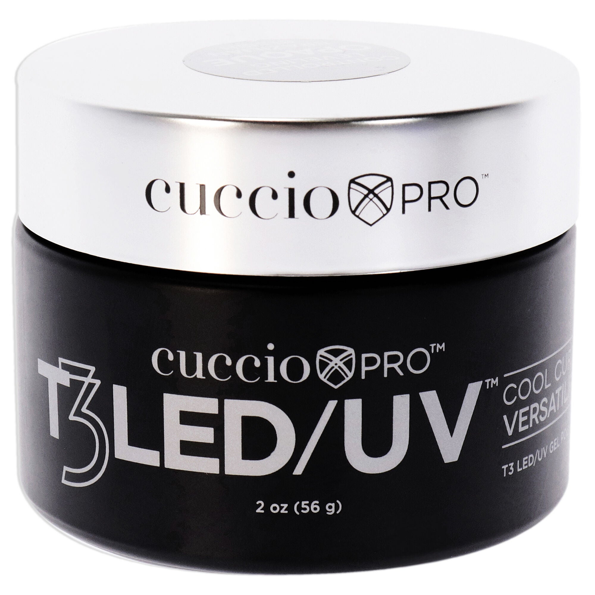 T3 Cool Cure Versatility Gel - Controlled Leveling Opaque Brazillian Blush by Cuccio Pro for Women - 2 oz Nail Gel, See Description, alternate image number 3