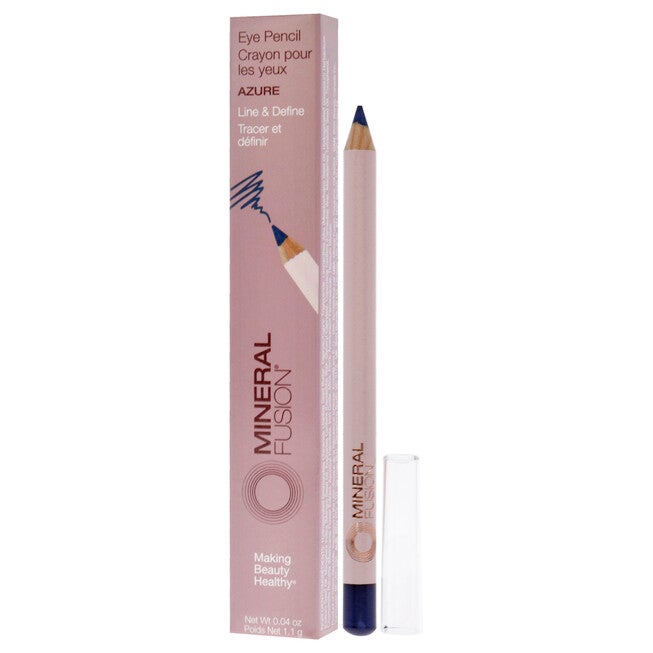 Eye Liner Pencil - Azure by Mineral Fusion for Women - 0.04 oz Eyeliner, NA, alternate image number null