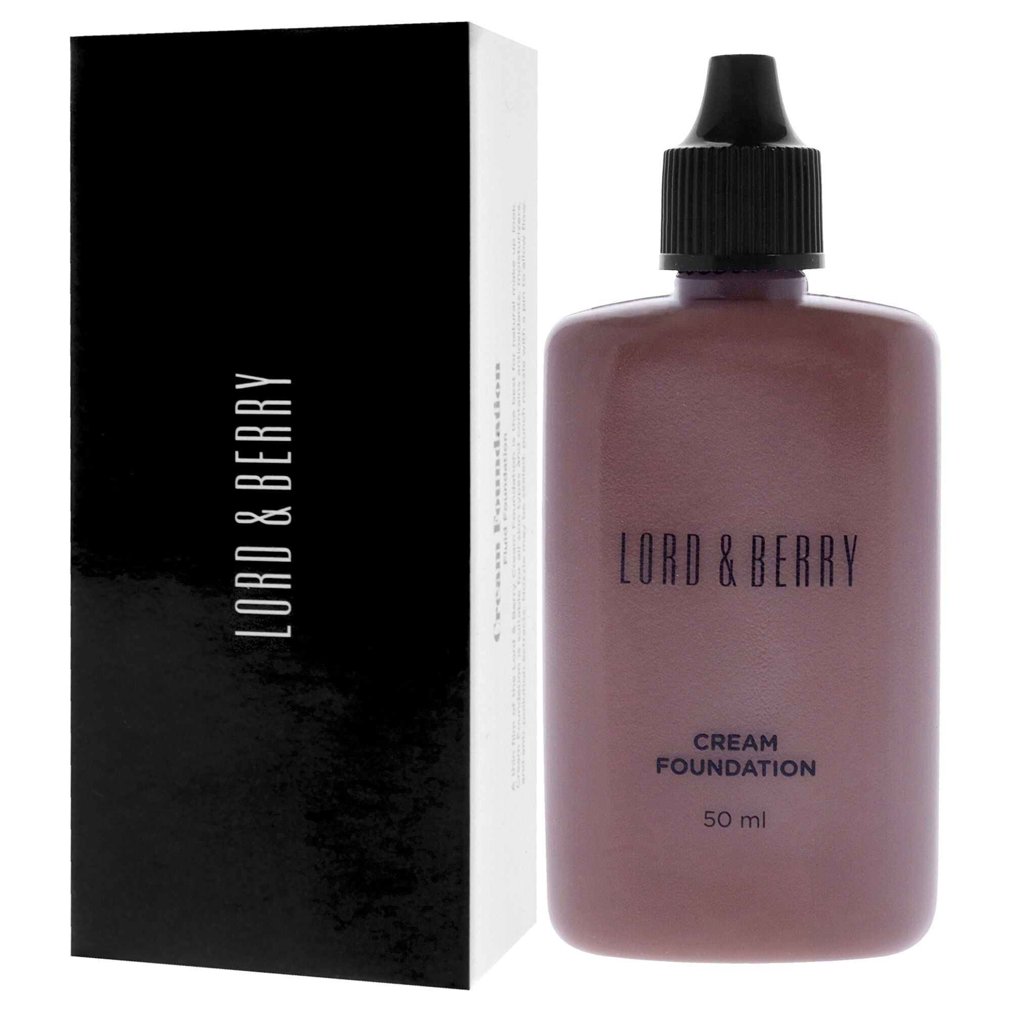 Cream Fluid Foundation - 8634 Truffle by Lord and Berry for Women - 1.69 oz Foundation, See Description, alternate image number 2