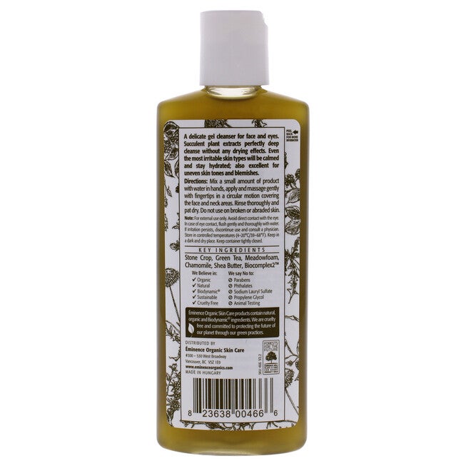 Stone Crop Gel Wash by Eminence for Unisex - 4.2 oz Cleanser, , alternate image number null