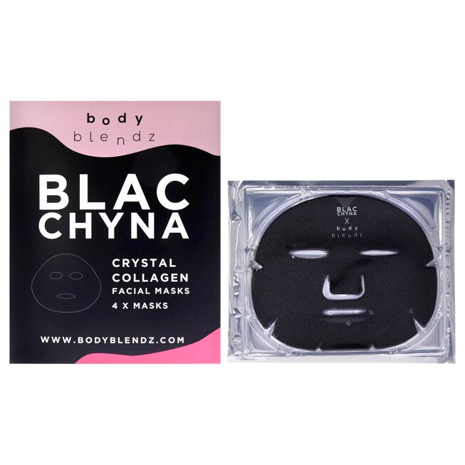 Crystal Collagen Facial Mask by BodyBlendz for Women - 4 Pc Mask, NA, hi-res image number null