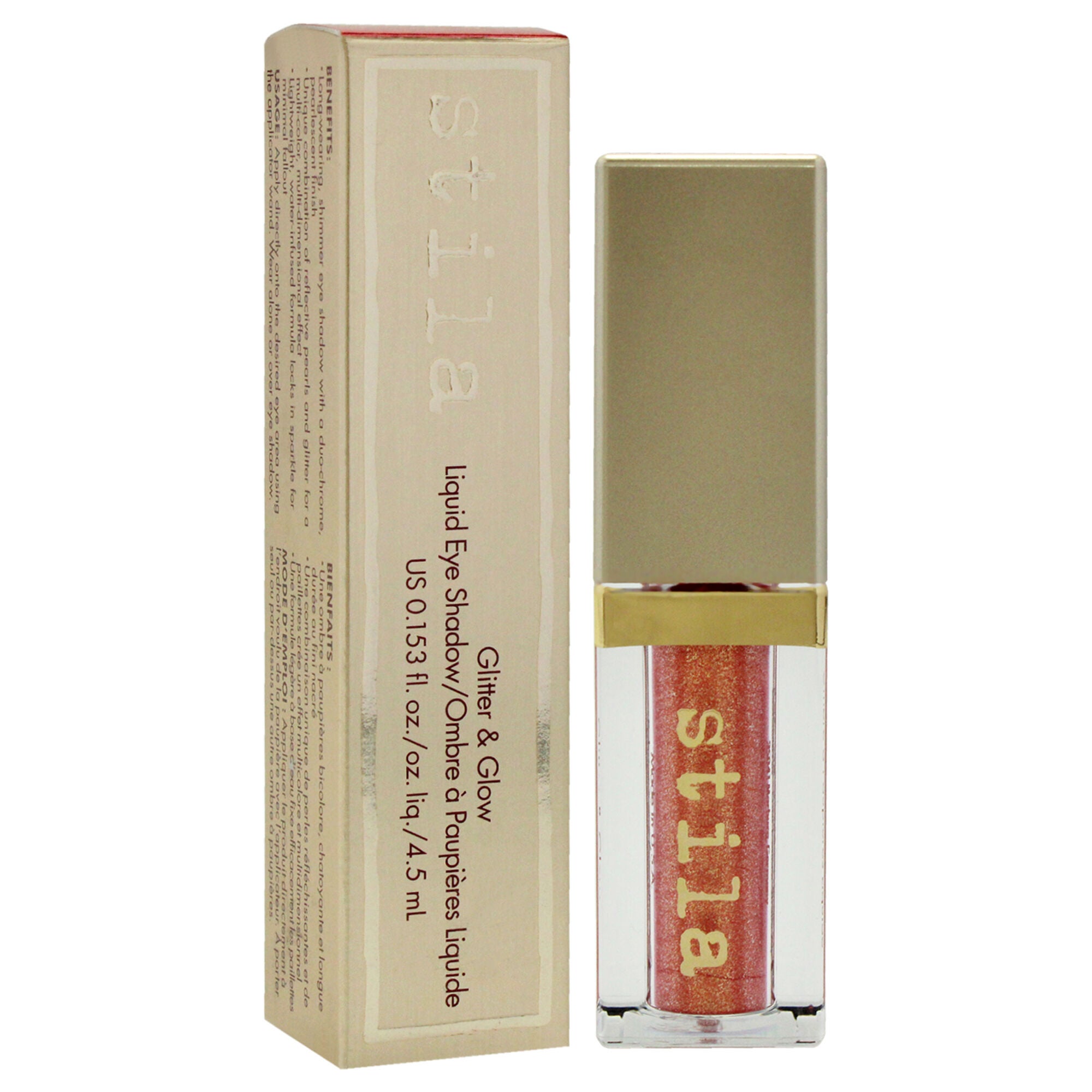 Glitter and Glow Liquid Eyeshadow - Dollish by Stila for Women - 0.153 oz Eyeshadow, See Description, alternate image number 2