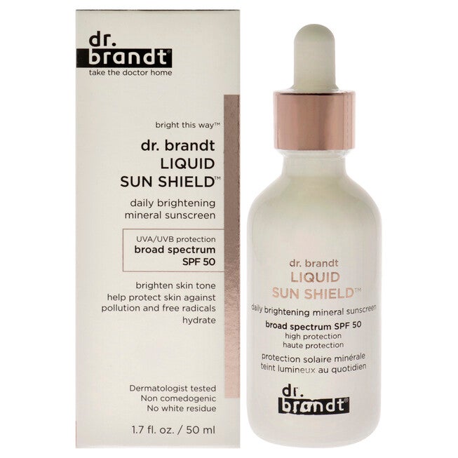 Liquid Sun Shield SPF 50 Sunscreen by Dr. Brandt for Unisex - 1.7 oz Sunscreen, NA, hi-res image number null
