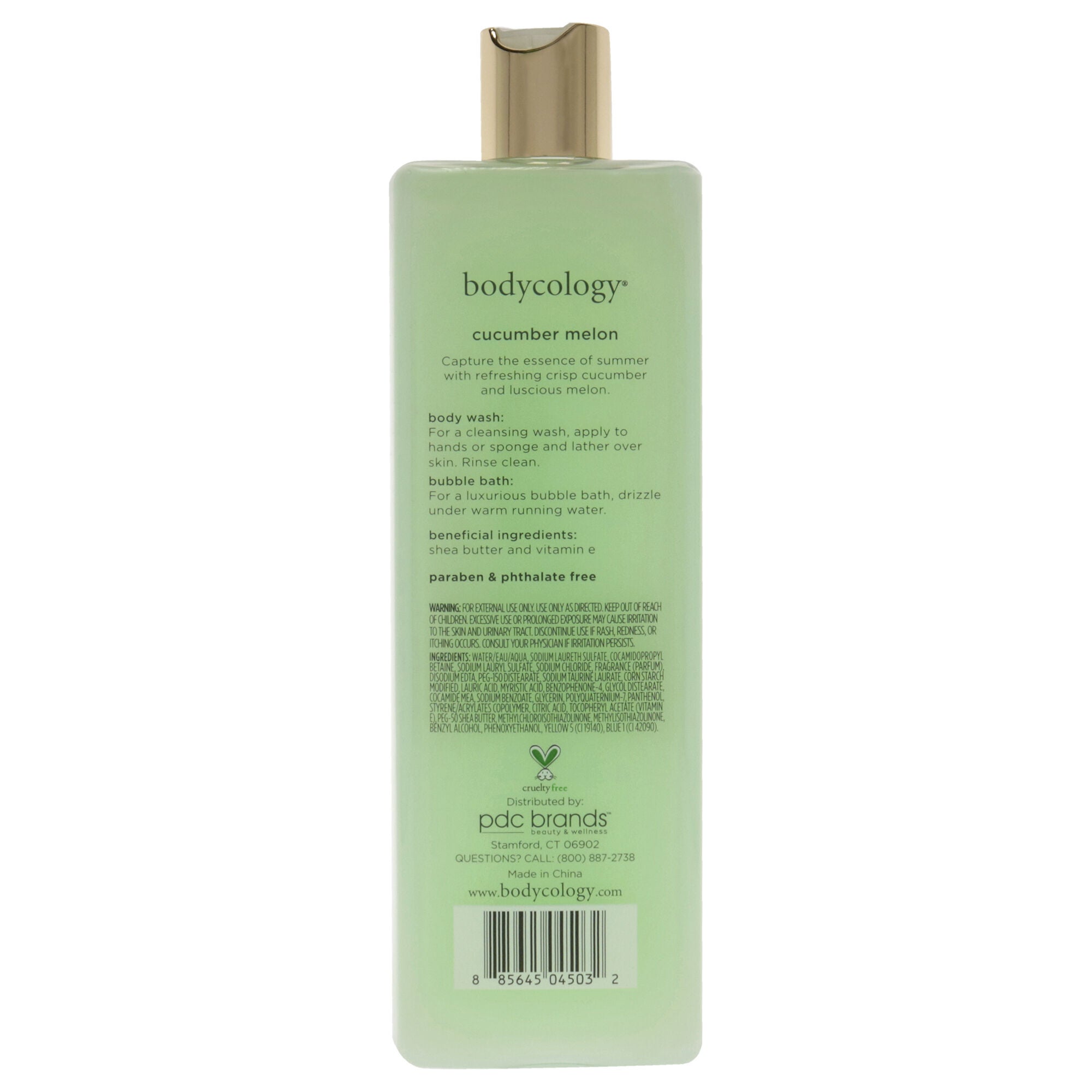 Cucumber Melon by Bodycology for Women - 16 oz Body Wash, , alternate image number 3