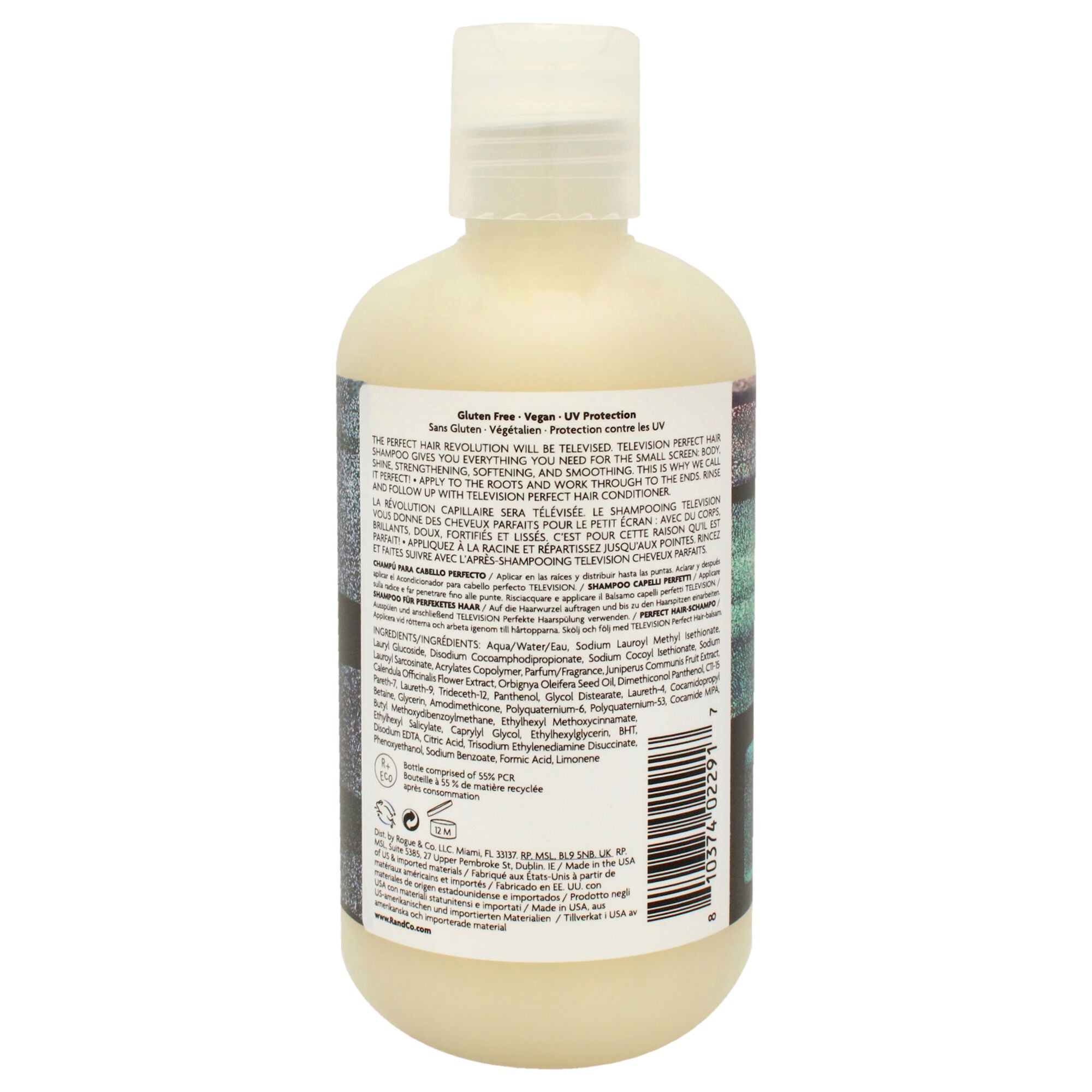 Television Perfect Hair Shampoo by R+Co for Unisex - 8.5 oz Shampoo, See Description, alternate image number 1